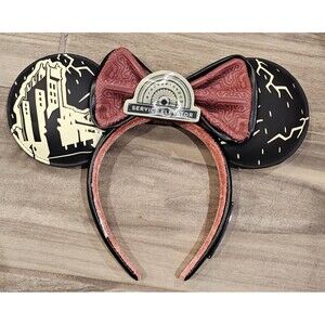 Disney Parks Loungefly Glow Hollywood Tower of Terror Minnie Ears Headband